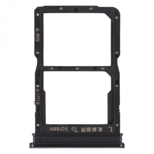 Plateau de carte SIM + Bac de carte NM pour Huawei P Smart S (Noir) SH224B1819-04