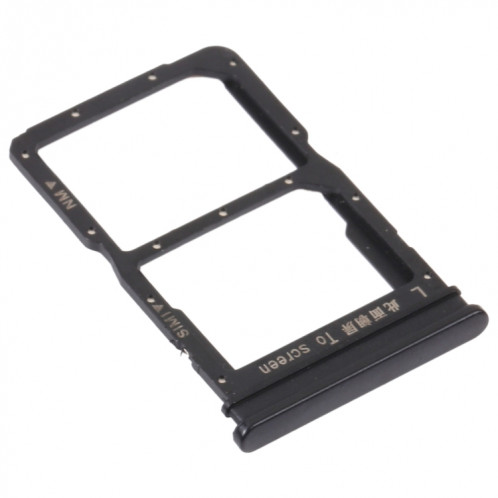 Plateau de carte SIM + Bac de carte NM pour Huawei P Smart S (Noir) SH224B1819-04