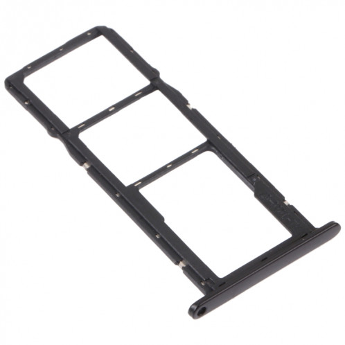 Plateau de carte SIM + plateau de carte SIM + plateau de carte micro SD pour l'honneur 8s 2020 (Noir) SH225B718-04
