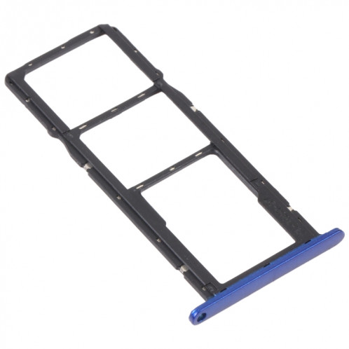 Plateau de carte SIM + plateau de carte SIM + plateau de carte Micro SD pour Honor 8s 2020 (Bleu) SH225L1052-04