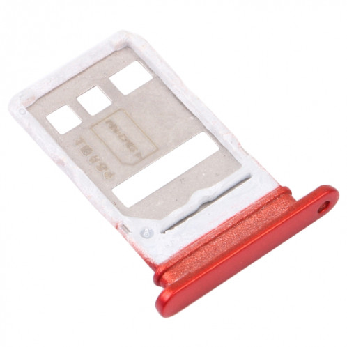 Plateau de carte SIM + plateau de carte SIM / plateau de carte NM pour l'honneur x10 5g (rouge) SH226R663-04