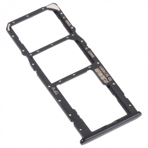 Plateau de carte SIM + plateau de carte SIM + plateau de carte micro SD pour Huawei Y5P (Noir) SH227B1693-04
