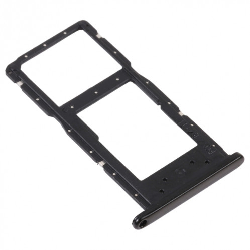 Plateau de carte SIM + plateau de carte SIM / plateau de carte micro SD pour l'honneur 9S (noir) SH228B1721-04