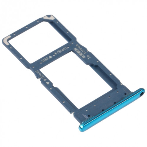 Plateau de carte SIM + plateau de carte SIM / plateau de carte micro SD pour l'honneur 9S (vert) SH228G1114-04
