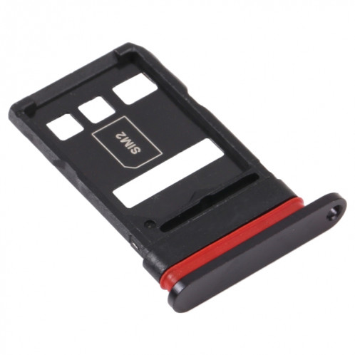 Plateau de carte SIM + plateau de carte SIM pour Huawei Nova 7 PRO 5G (Noir) SH229B1063-04
