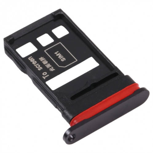 Plateau de carte SIM + plateau de carte SIM pour Huawei Nova 7 PRO 5G (Noir) SH229B1063-04