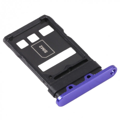 Plateau de carte SIM + plateau de carte SIM pour Huawei Nova 7 PRO 5G (violet) SH229P648-04