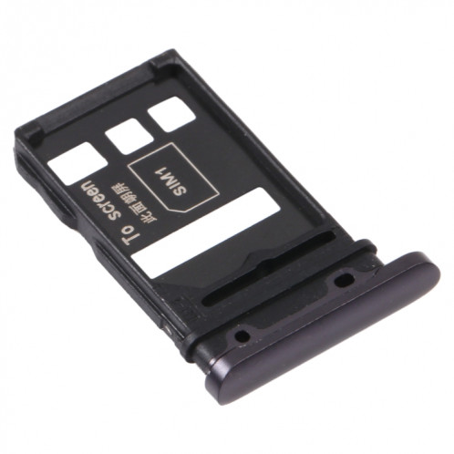 Plateau de carte SIM + plateau de carte SIM pour Huawei Nova 7 5G (Noir) SH230B1943-04