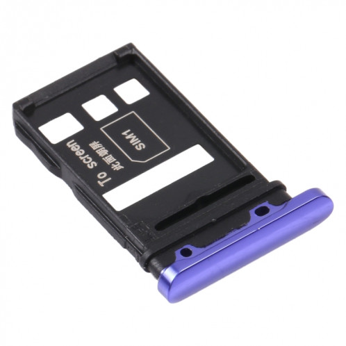 Plateau de carte SIM + plateau de carte SIM pour Huawei Nova 7 5G (violet) SH230P328-04