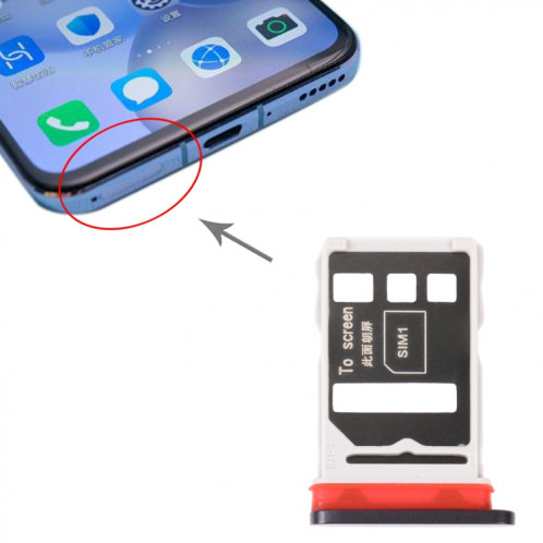Plateau de carte SIM + plateau de carte SIM pour l'honneur 30 (noir) SH231B1387-04