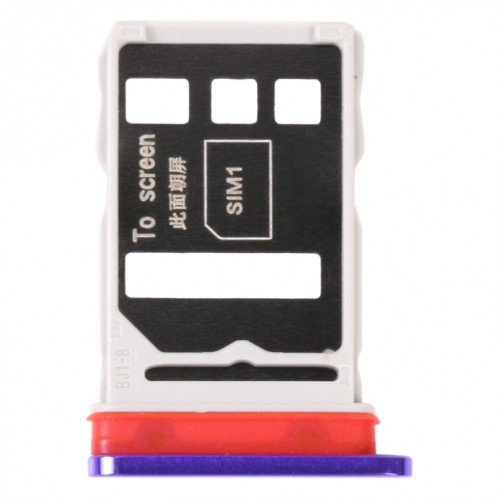 Plateau de carte SIM + plateau de carte SIM pour l'honneur 30 (violet) SH231P1214-04