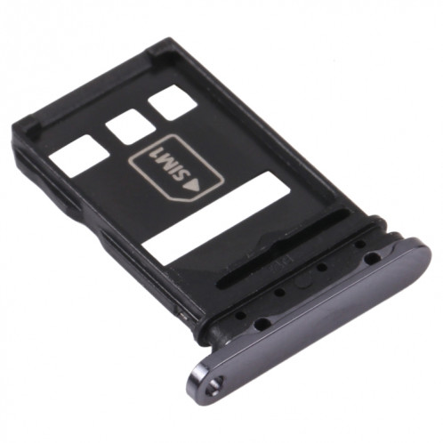 Plateau de carte SIM + Bac de carte NM pour Huawei P40 Pro + (Noir) SH234B443-04