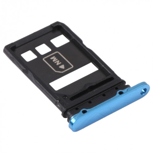 Plateau de carte SIM + Bac de carte NM pour Huawei P40 Pro + (Bleu) SH234L649-04