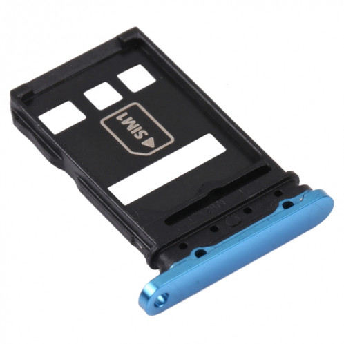 Plateau de carte SIM + Bac de carte NM pour Huawei P40 Pro + (Bleu) SH234L649-04