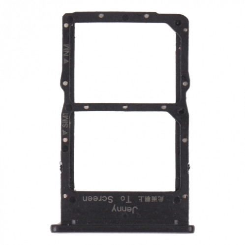 Plateau de carte SIM + Bac de carte NM pour Huawei Nova 7i (Noir) SH235B649-04