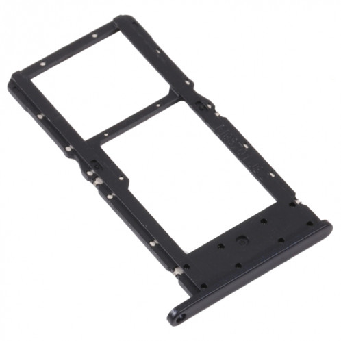 Plateau de carte SIM + plateau de carte SIM / plateau de carte micro SD pour l'honneur Play4 (Noir) SH237B962-04