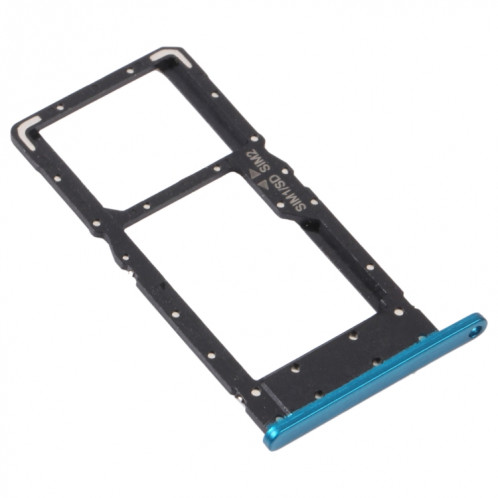 Plateau de carte SIM + plateau de carte SIM / plateau de carte micro SD pour l'honneur Play4 (Bleu) SH237L981-04