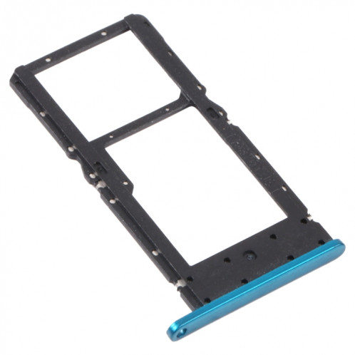 Plateau de carte SIM + plateau de carte SIM / plateau de carte micro SD pour l'honneur Play4 (Bleu) SH237L981-04