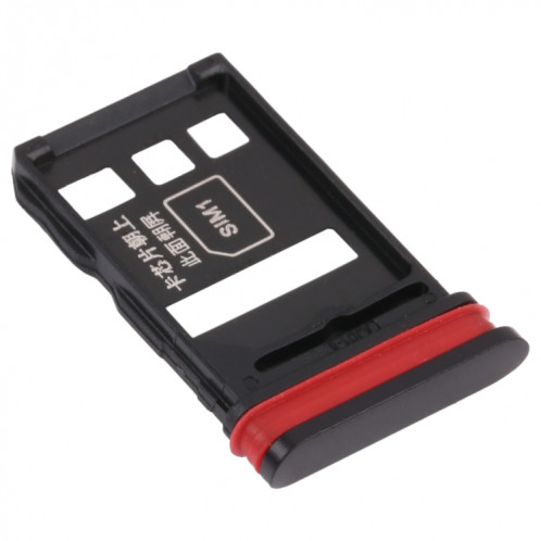 Plateau de carte SIM + plateau de carte SIM pour Huawei Nova 6 (Noir) SH238B1769-04