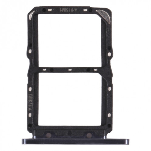 Plateau de carte SIM + plateau de carte SIM pour Huawei Nova 5T (Noir) SH239B701-04