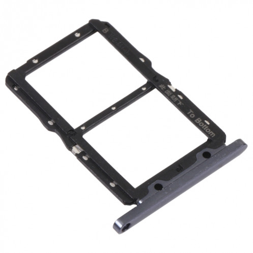 Plateau de carte SIM + plateau de carte SIM pour Huawei Nova 5T (Noir) SH239B701-04