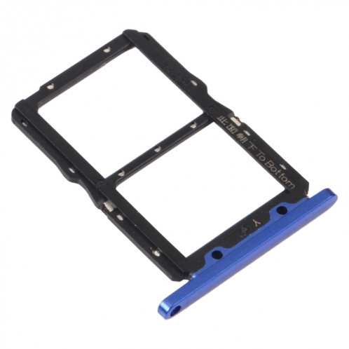Plateau de carte SIM + plateau de carte SIM pour Huawei Nova 5T (violet) SH239P852-04