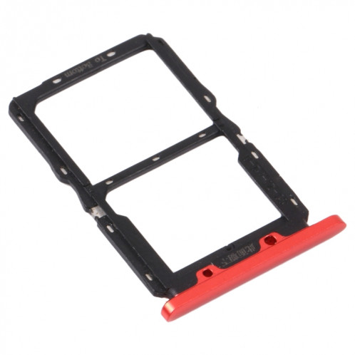 Plateau de carte SIM + Bac de carte NM pour Huawei Nova 5 Pro (rouge) SH241R1020-04