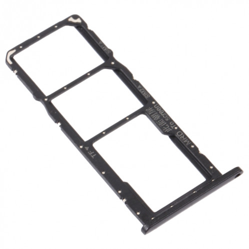 Plateau de carte SIM + plateau de carte SIM + plateau de carte micro SD pour Huawei Profitez de 9e (Noir) SH242B1133-04