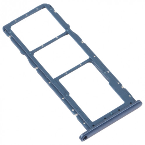 Plateau de carte SIM + plateau de carte SIM + plateau de carte micro SD pour Huawei Profitez de 9e (bleu) SH242L1149-04
