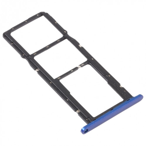 Plateau de carte SIM + plateau de carte SIM + plateau de carte micro SD pour l'honneur 8s (Bleu) SH243L570-04