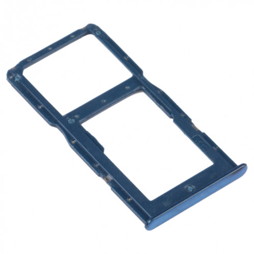 Plateau de carte SIM + plateau de carte SIM / plateau de carte micro SD pour Huawei Nova 4e (Bleu) SH244L1513-04