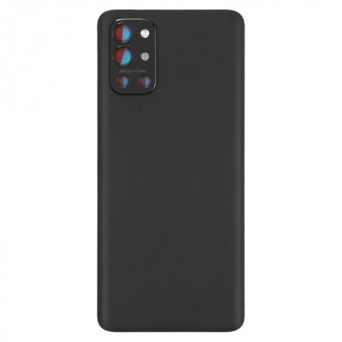 Pour le couvercle arrière de la batterie OnePlus 9R avec objectif d'appareil photo (noir givré) SH48BL796-07