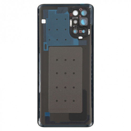 Pour le couvercle arrière de la batterie OnePlus 9R avec objectif d'appareil photo (noir givré) SH48BL796-07