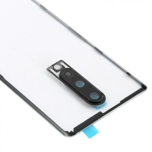Pour le couvercle arrière de la batterie OnePlus 8 avec objectif d'appareil photo (transparent) SH49TL0-07