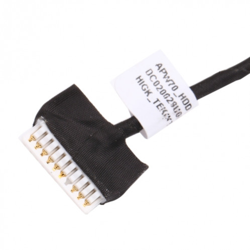 Connecteur de prise du disque dur DC020029U00 avec câble Flex pour HP ZBook 15 17 G3 G4 SH2275984-04