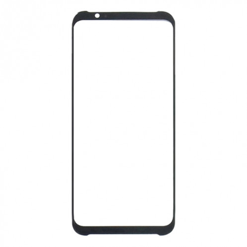 Écran avant Objectif en verre extérieur pour ZTE Nubia Rouge Magic 3 / Rouge Magic 3S NX629J (Noir) SH309B1242-03