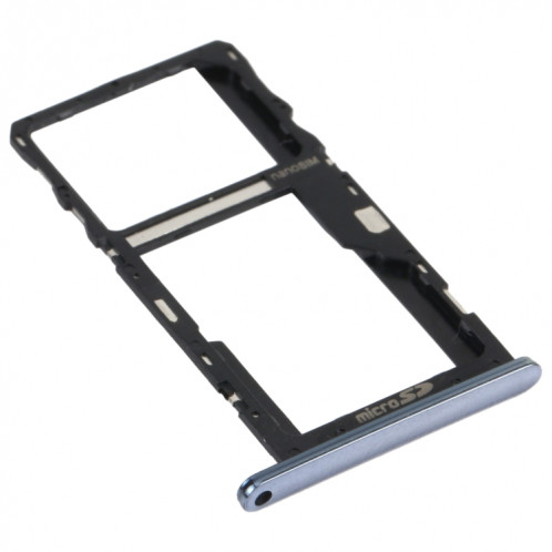 Plateau de carte SIM + plateau de carte Micro SD pour LG K92 5G LMK920 LM-K920 (Noir) SH341B626-04
