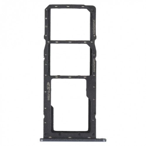 Plateau de carte SIM + plateau de carte SIM + plateau de cartes Micro SD pour LG K41S LMK410EMW LM-K410EMW LM-K410 (Noir) SH342B50-04