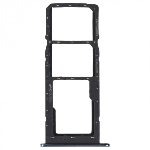 Plateau de carte SIM + plateau de carte SIM + plateau de cartes Micro SD pour LG K41S LMK410EMW LM-K410EMW LM-K410 (argent) SH342S1320-04