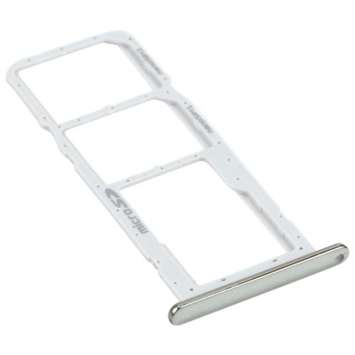 Plateau de carte SIM + plateau de carte SIM + plateau de carte Micro SD pour LG K42 / K52 (Brésil) LMK420 LMK420H LMK420E LMK420Y (argent) SH344S1667-04