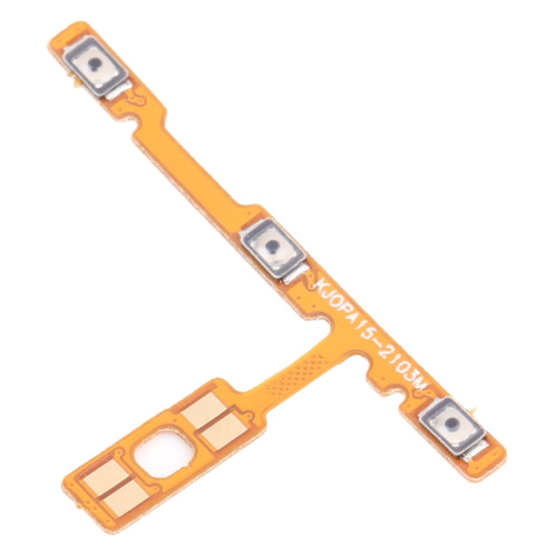 Pour OPPO A15s / A15 CPH2185 CPH2179 Bouton d'alimentation et bouton de volume Câble flexible SH23901796-04