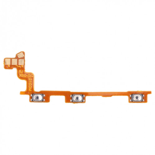 Pour Vivo X60 V2046A bouton d'alimentation et bouton de volume câble flexible SH2393937-04