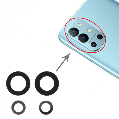 Pour objectif de caméra arrière OnePlus 9R 10 pièces SH24361158-04
