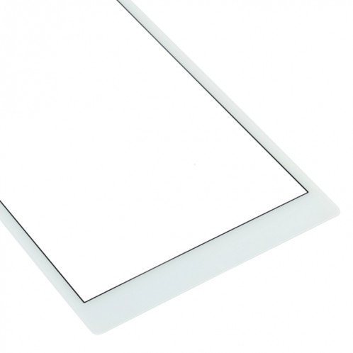 Lentille en verre extérieur à l'écran avant pour la languette Lenovo 4 / TB-8504F / TB-8504X (Blanc) SH442W1359-06