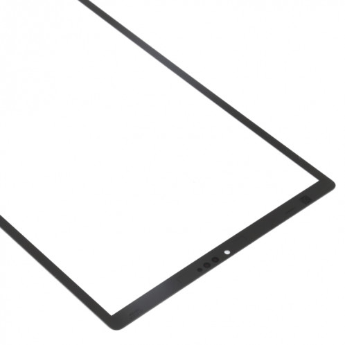 Lentille en verre extérieur à l'écran avant pour la languette Lenovo M10 Plus / TB-X606F / TB-X606X / TB-X606 (Noir) SH444B1546-06