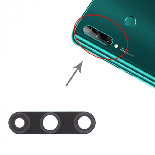 10 pcs back caméra lentille pour Huawei profiter 10 plus SH2455261-04