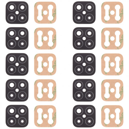 10 PCS Back Camera Lens pour Huawei Nova 8 SE (Noir) SH458B449-04