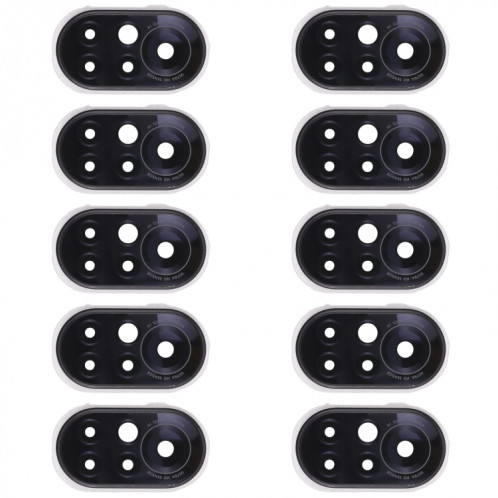 10 pochette de caméra PCS pour Huawei Nova 8 5G (Noir) SH462B219-04