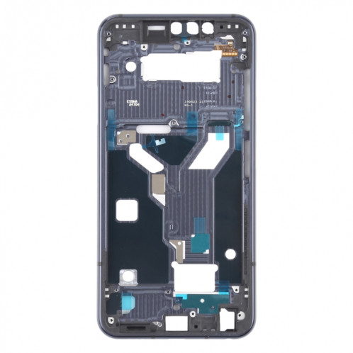 Plaque de lunette LCD à boîtier avant pour LG G8S minceq LMG810 LM-G810 LMG810EAW (Noir) SH479B1188-06