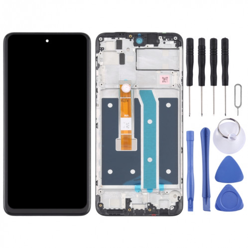 Écran LCD et numériseur complet avec cadre pour LG K52 / K62 / Q52 LMK520 LM-K520 LMK520E LM-K520E LMK520Y LM-K520Y LMK520H LM-K520H LMK525H LMK525 LM-K525H LM-K525 SH24821406-06